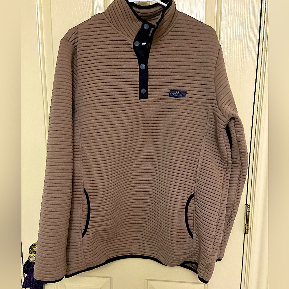NWT Simply Southern Women’s Khaki Pullover
